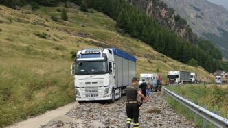 Soccorso In Corso Sulla Strada