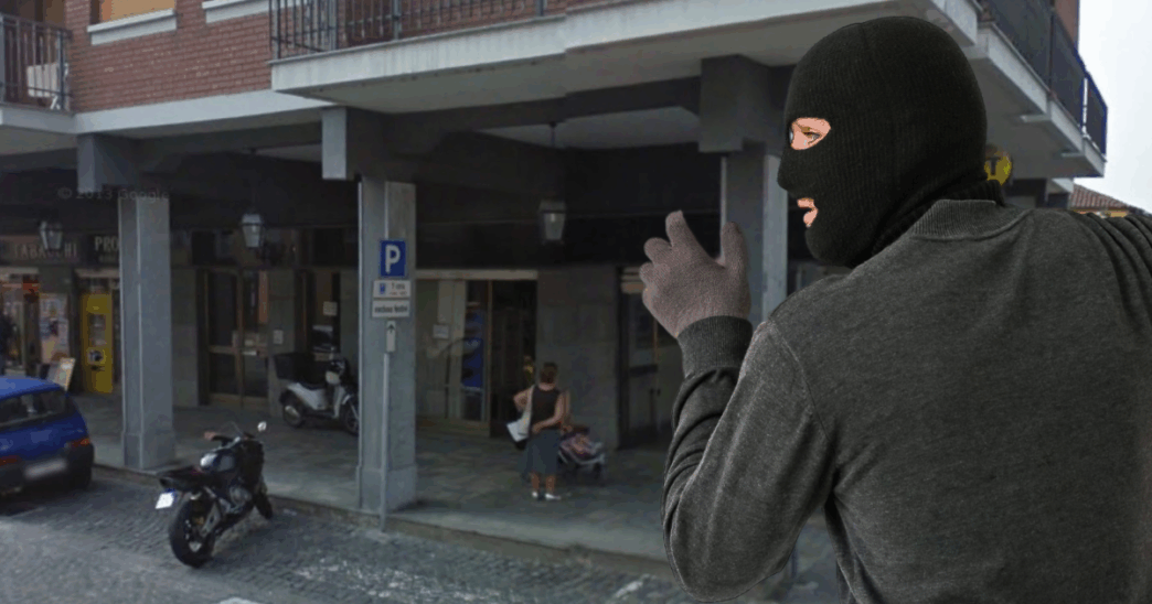 Tentativo Di Rapina Goffo Dava