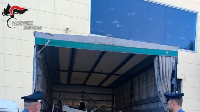 Tentato Furto Di Guardrail Sul