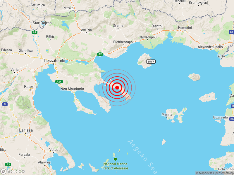 Terremoto Di Magnitudo 5.4 Nel