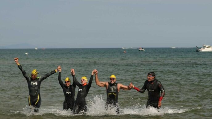 Torna La Traversata A Nuoto Po