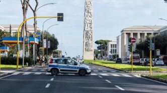 Traffico Bloccato A Roma Per T