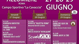 Tre Giorni Di Festa Alla Cavac