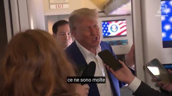 Trump In Volo Verso Il Vertice