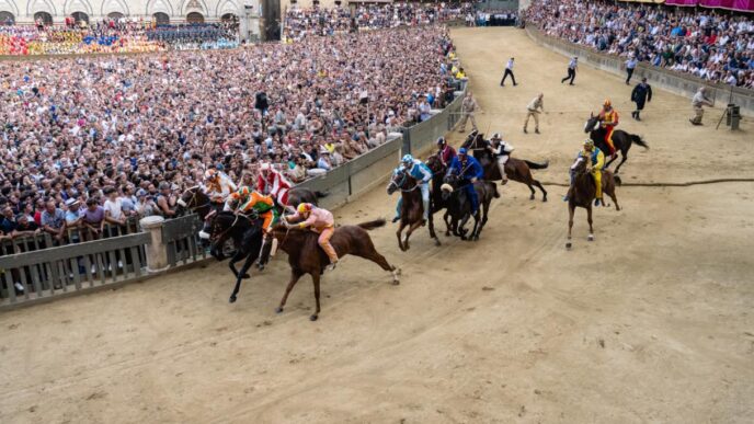 Tutto Pronto Per Il Palio Di S