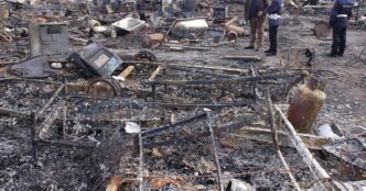 Un Incendio Al Trincerone Di V
