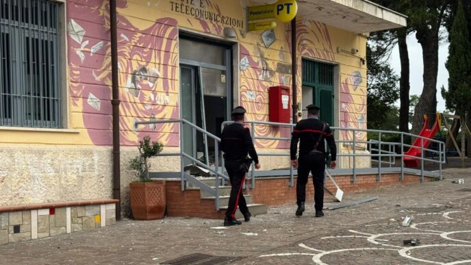 Un Nuovo Assalto Con Esplosivi