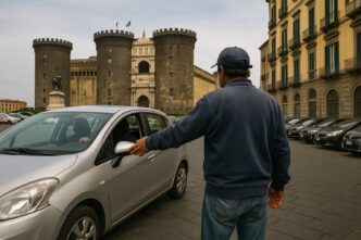 Un Parcheggiatore Abusivo A Na