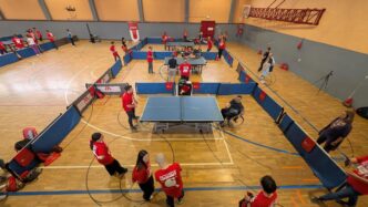 Un Torneo Di Tennistavolo A Sa