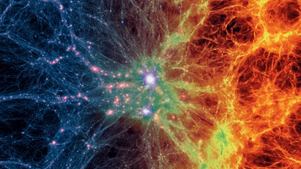 Una Gigantesca Colonna Di Gas