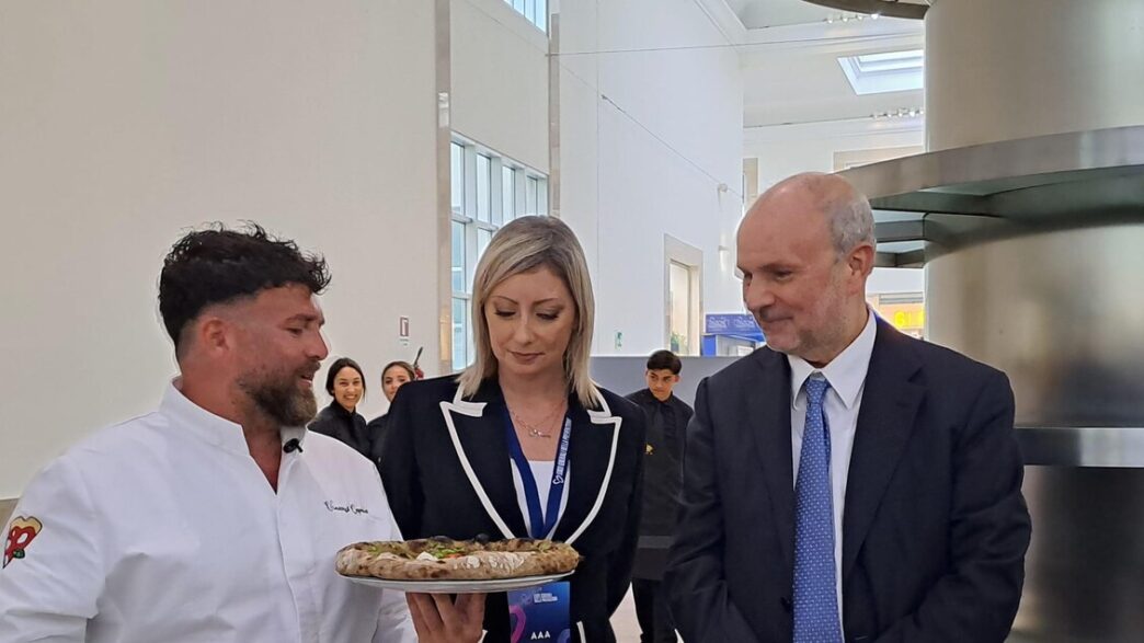 Una Pizza Della Salute Con Ing
