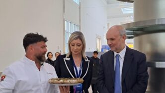 Una Pizza Della Salute Con Ing
