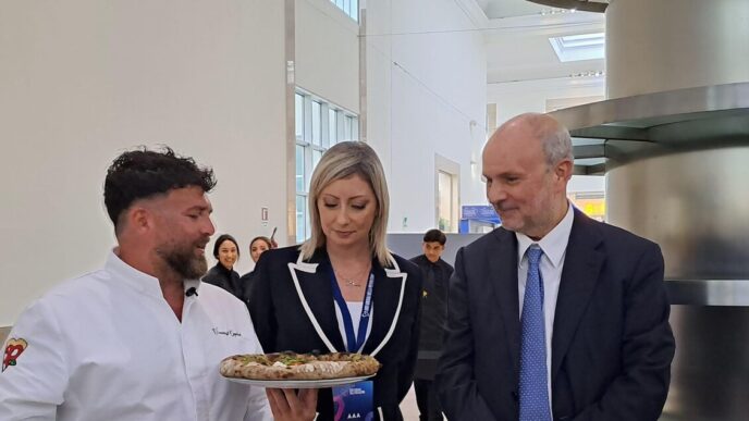 Una Pizza Della Salute Con Ing