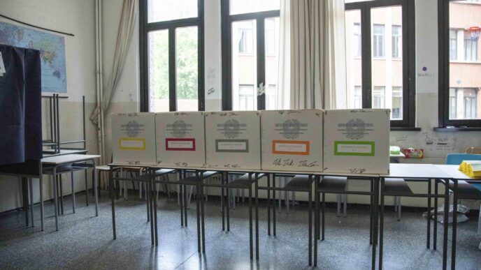 Urne Chiuse Per Referendum E B