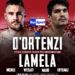 A Santa Marinella Il Match Per Il Titolo Vacante Ebu Silver Medio-Massimi Tra Luca D’ortenzi E Carlos Lamela