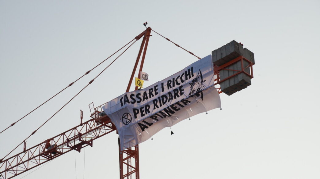 A Venezia Quattro Attivisti Di