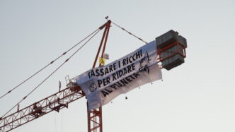 A Venezia Quattro Attivisti Di
