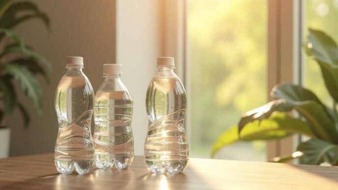 Corretta Conservazione Delle Bottiglie Di Plastica