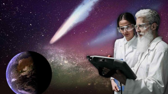 Cometa Colpisce La Terra