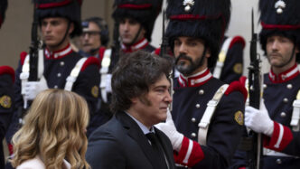 La Premier Giorgia Meloni E Il