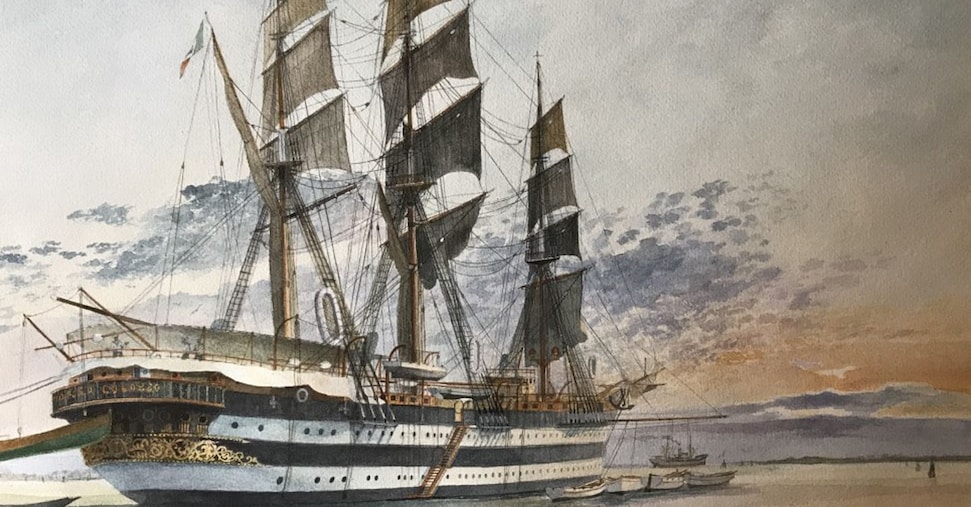 La Storia Della Nave Scuola Cr