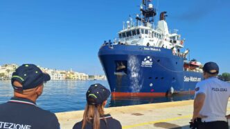 Nel Porto Di Brindisi Attracca
