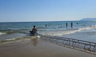 A Terracina La Spiaggia Di Pia