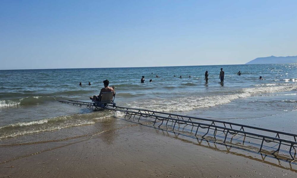 A Terracina La Spiaggia Di Pia