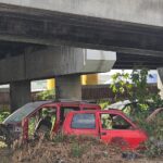 Ad Arzano Carcasse Di Auto Abbandonate Sotto Le Rampe Dell’asse Mediano Segnalano Attività Illecite