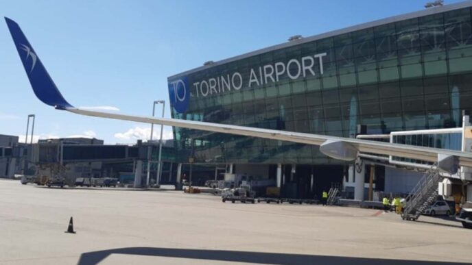 Aereo In Emergenza A Caselle P