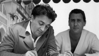 Alberto Sordi E Fellini3A Omagg