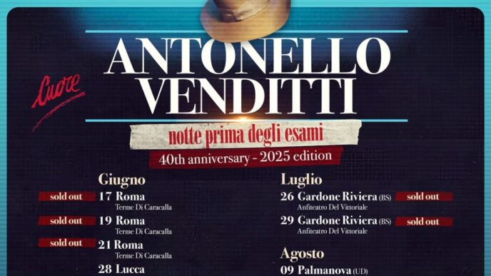 Antonello Venditti Raddoppia L