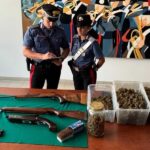 Arrestato A Aprilia Con 1,7 Kg Di Marijuana, Armi Illegali E 90 Proiettili Cal. 223