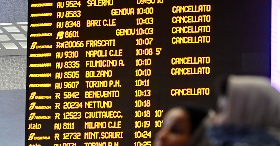Blackout E Caos Alla Stazione