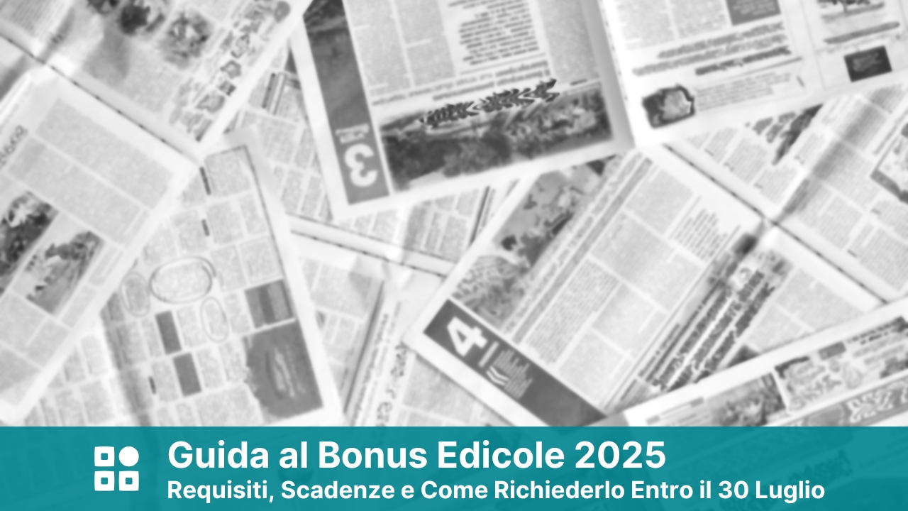 Bonus Edicole 20253A Come Richi