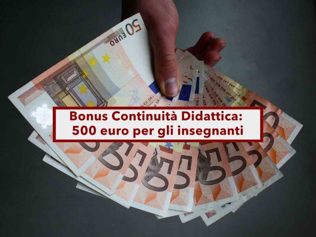 Bonus Insegnanti Per La Contin