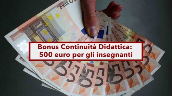 Bonus Insegnanti Per La Contin