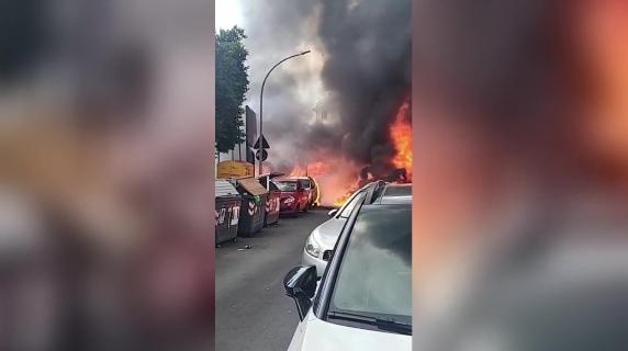 Bus Atac A Fuoco A Corso Franc