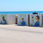 Cento Blocchi Di Cemento Raccontano Corto Maltese Nel Porto Di Senigallia Con Illustrazioni A Colori