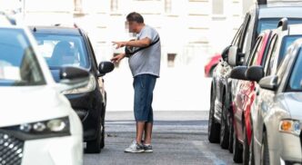Controllo Della Polizia A Merg