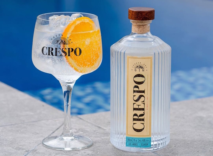 Crespo Gin Premiato Con Medagl