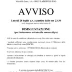 Disinfestazione Contro La Zanzara Tigre A Marina Di San Nicola Prevista Per Lunedì 28 Luglio Alle 23:30