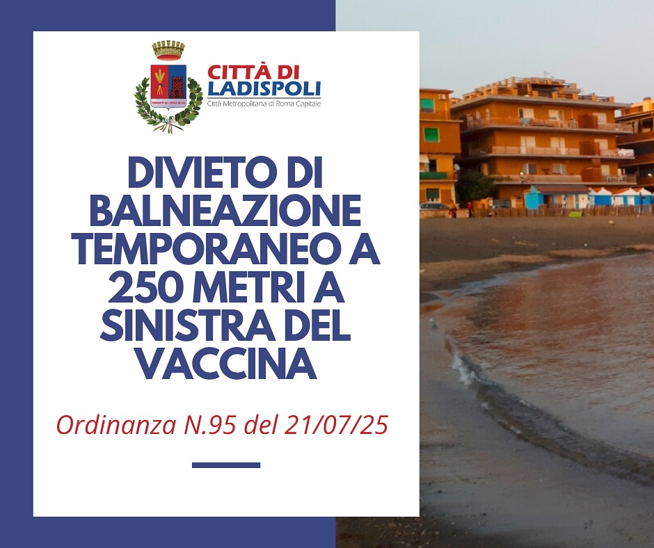 Divieto Di Balneazione Su Un T