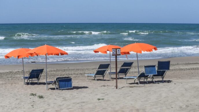 Dramma Sulla Spiaggia Di Monta