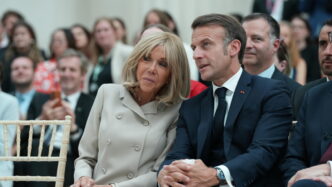 Emmanuel Macron E Brigitte Mac