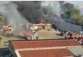 Esplosione A Roma Con Rilascio