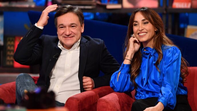 Fabio Caressa E Benedetta Paro