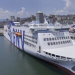 Federica Pellegrini Battezza Gnv Orion, La Nuova Nave A Gas Naturale Del Gruppo Msc Nel Porto Di Genova