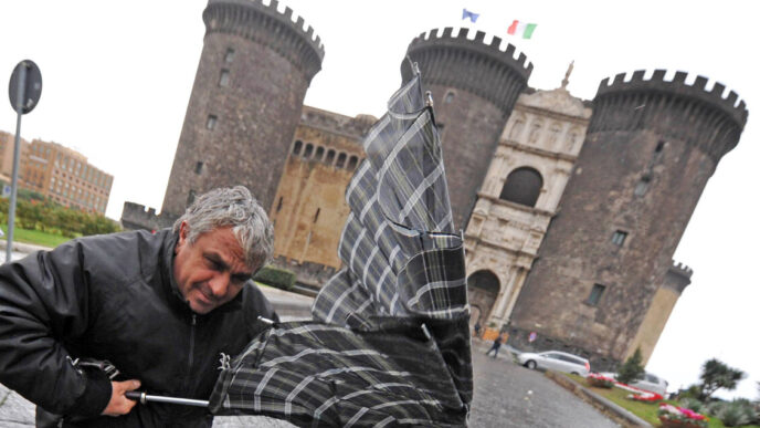 Forti Piogge E Allagamenti A N