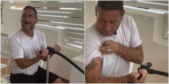 Francesco Totti Alle Prese Con